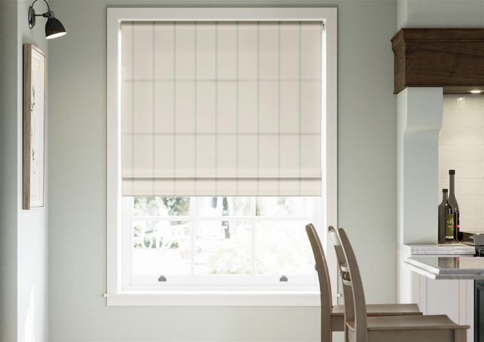 The British Stripe Co. Victoria, Teignbridge No.2 - Twist&Fit Roman Blind - Image 3